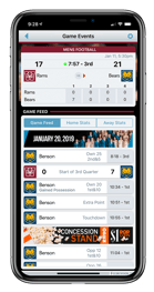 ScoreVision Fan App for iPhone