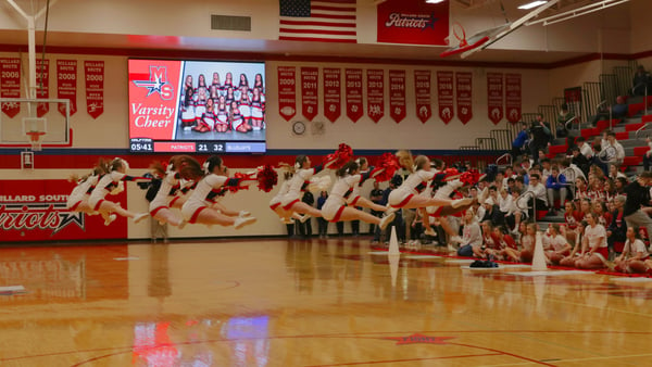 Millard-South-1410-Basketball-Video-Scoreboard-Halftime-with-Cheer-Team-Performance-Graphic