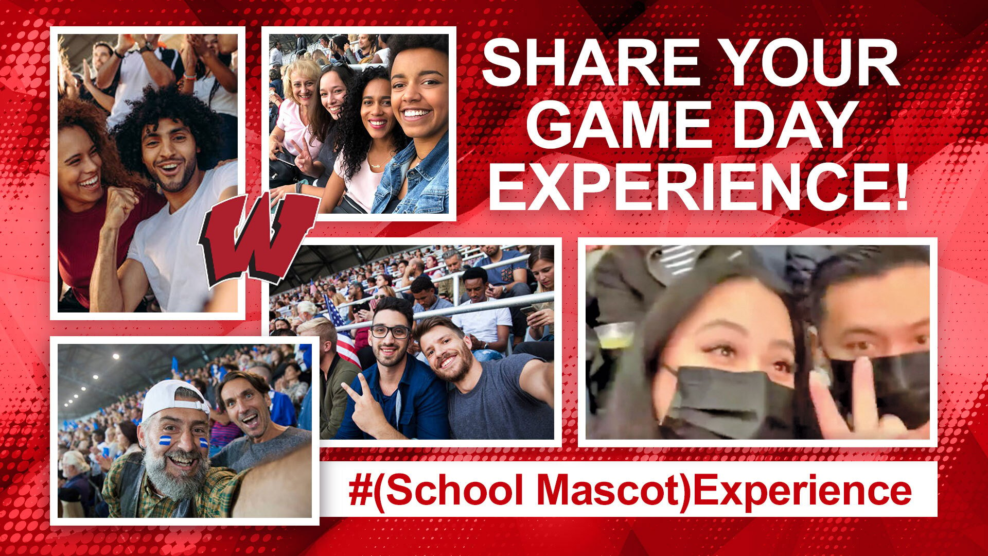 Share Your Game Day Experience - Half Time