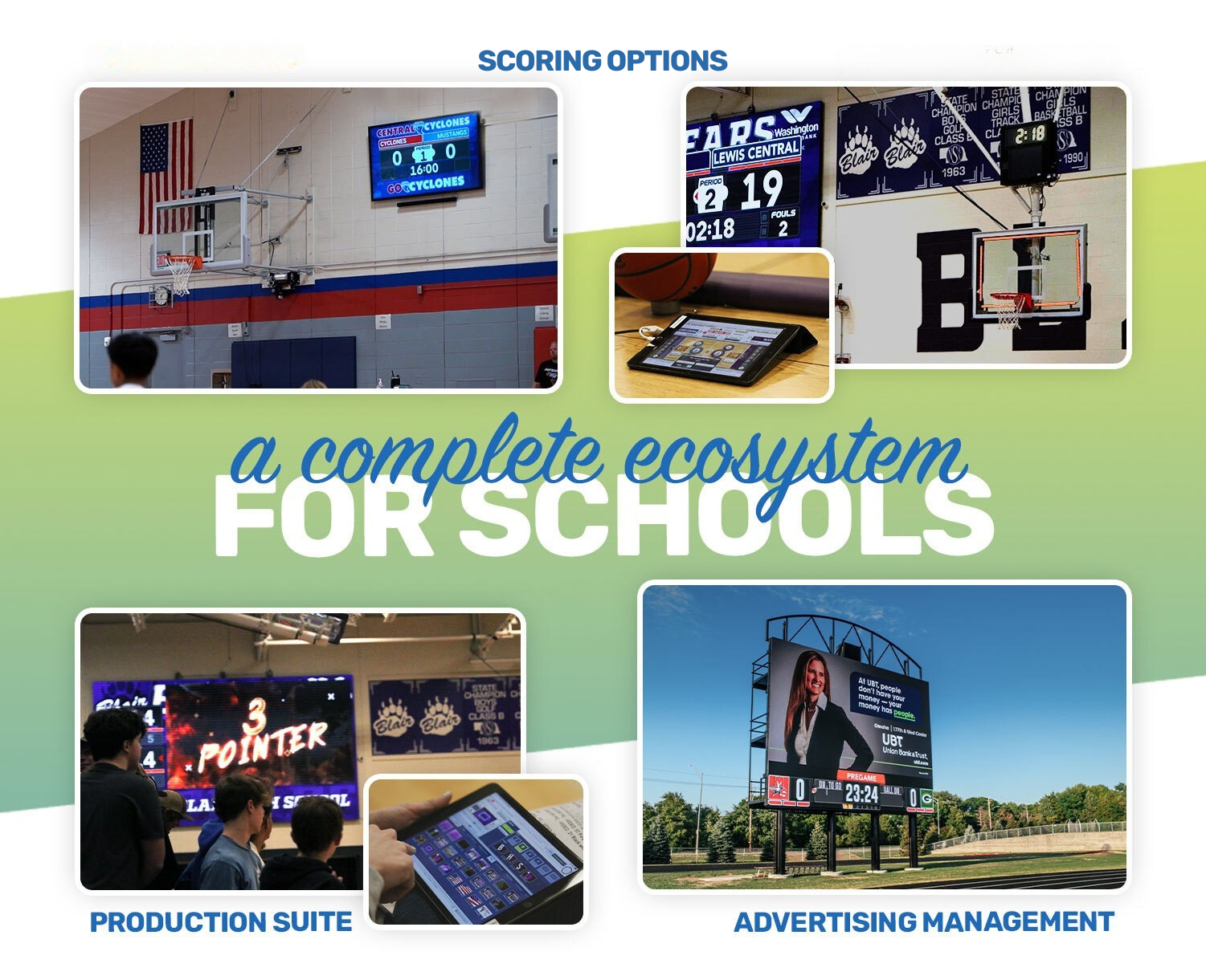 Offer ScoreVision for Your K-12 AudioVisual Solution