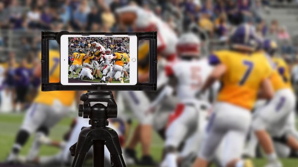 Stabilizing iPad Case for Sports Video Content