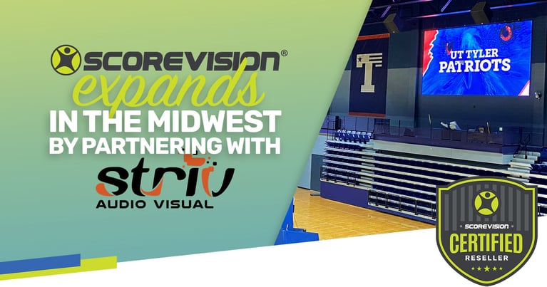 ScoreVision Expands in the Midwest by Partnering with Striv AV