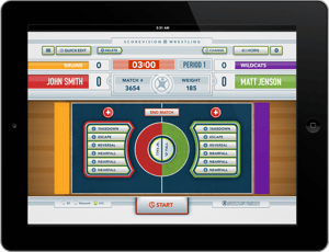 Wrestling Scorekeeper iOS App