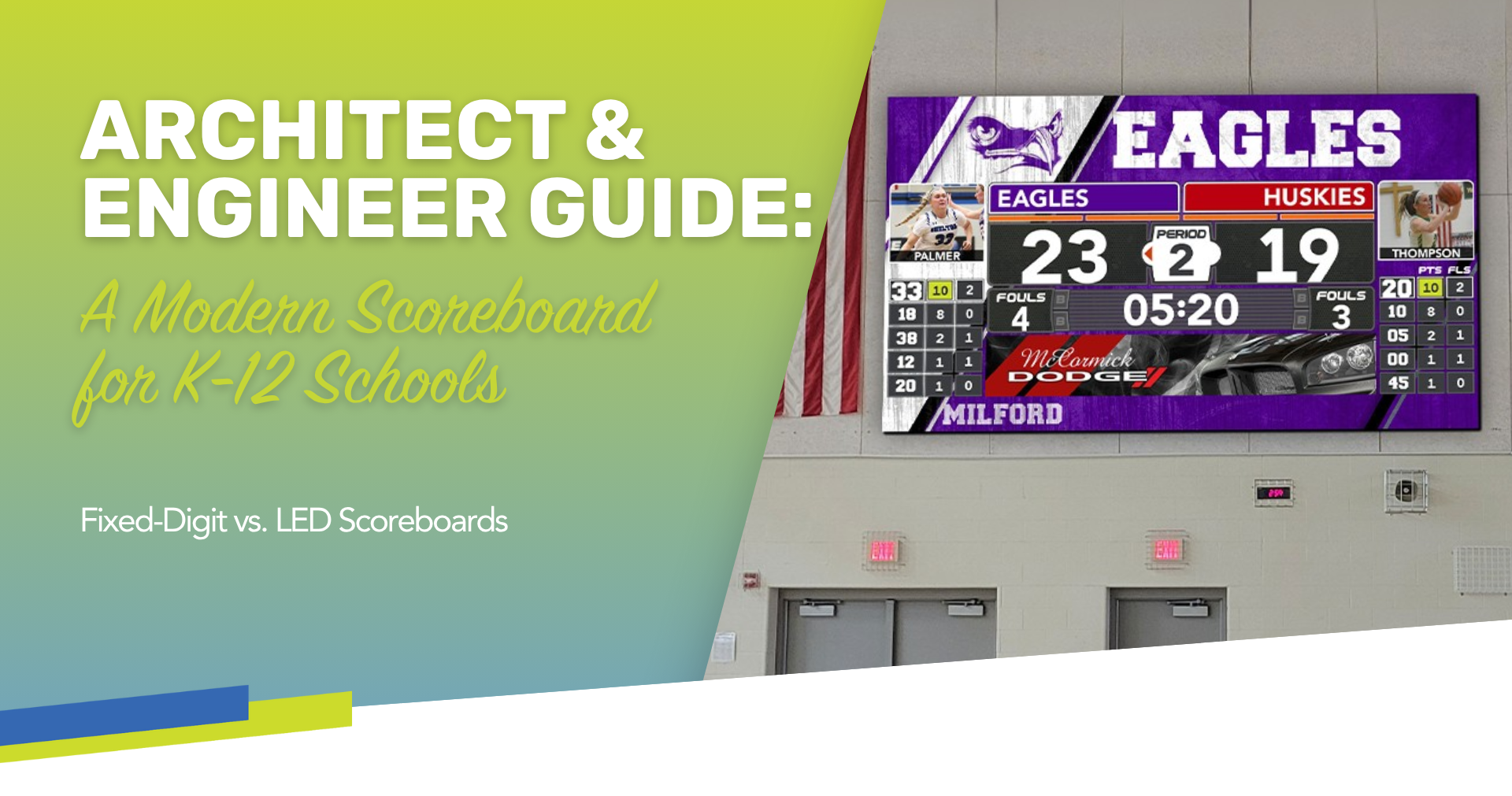 The Architect's Guide to Modern School Scoreboards: Fixed-Digit vs. LED