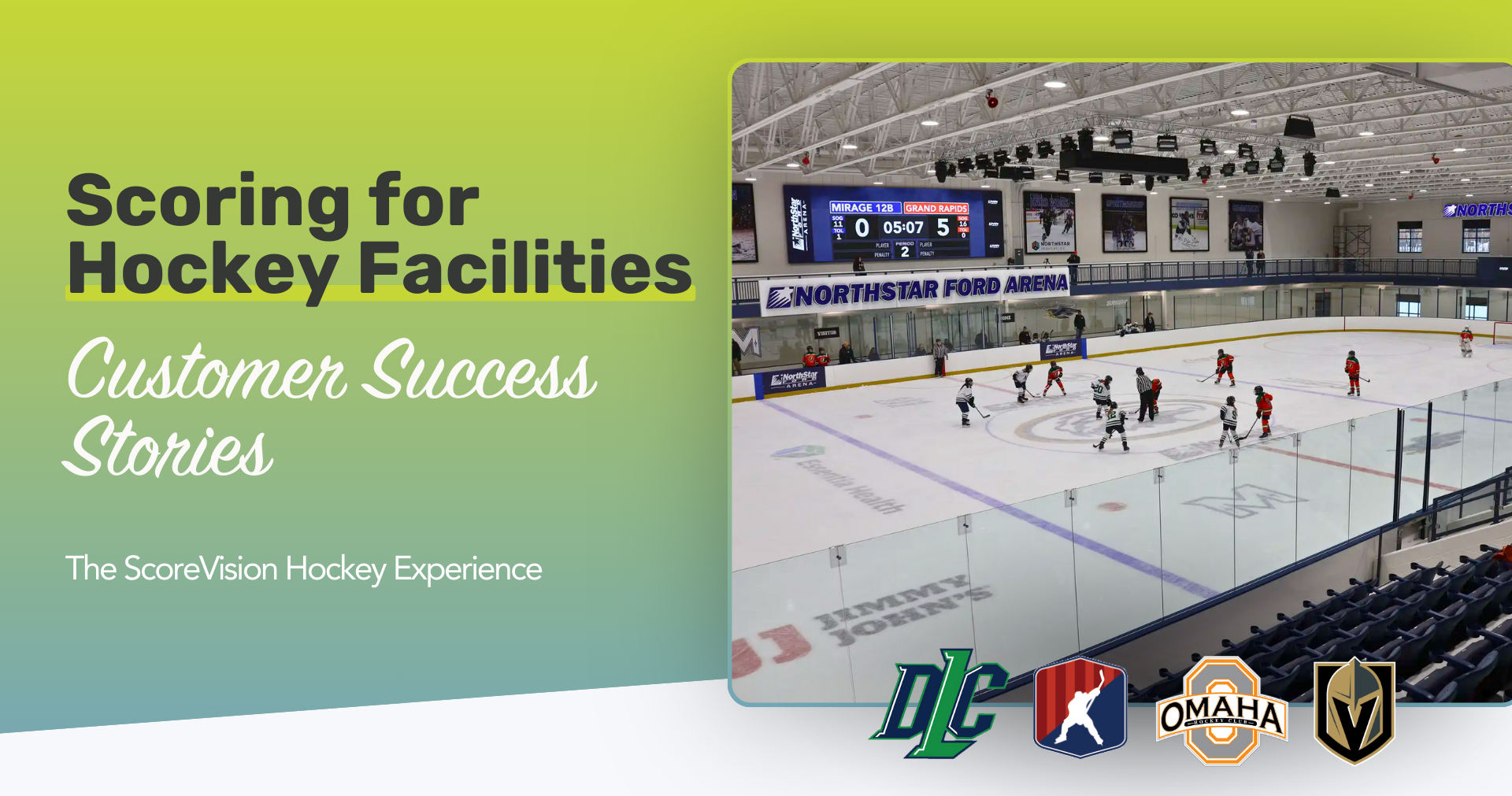 Scoring for Hockey Facilities: Customer Success Stories