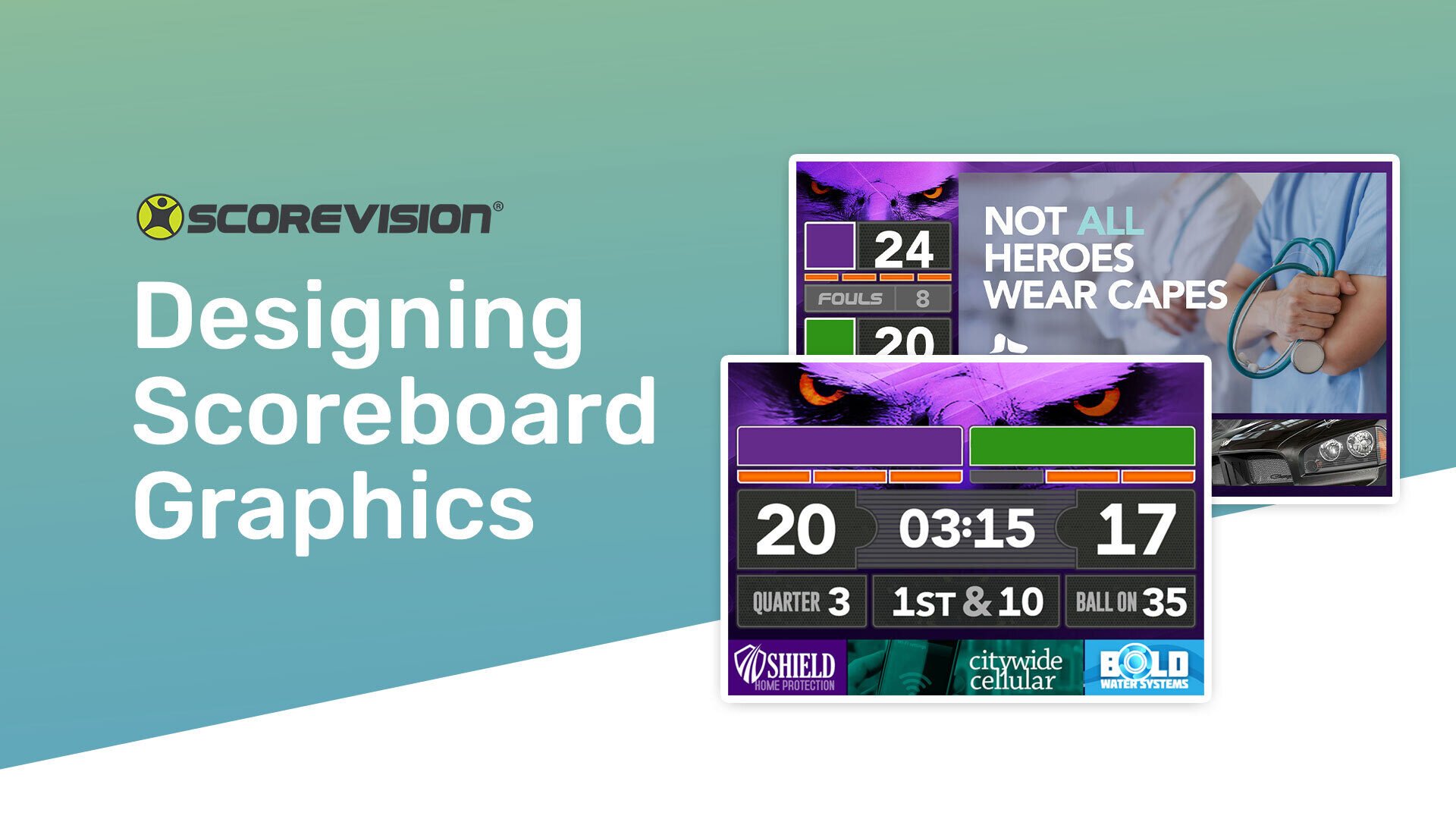 Content Creator: Designing Graphics for Your Scoreboards