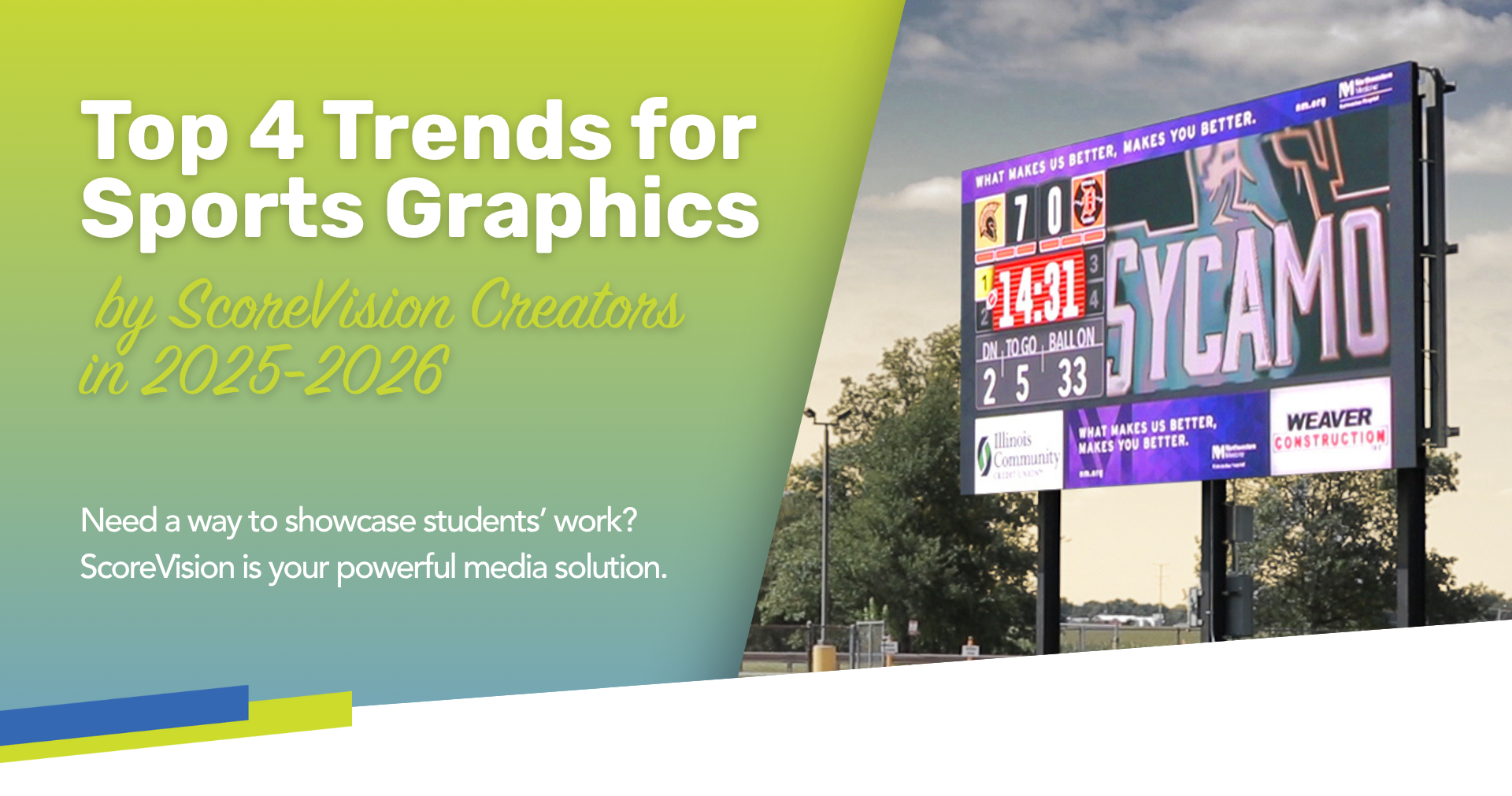It's Your Top 4 Trends for Sports Graphics by ScoreVision Creators in 2025-2026