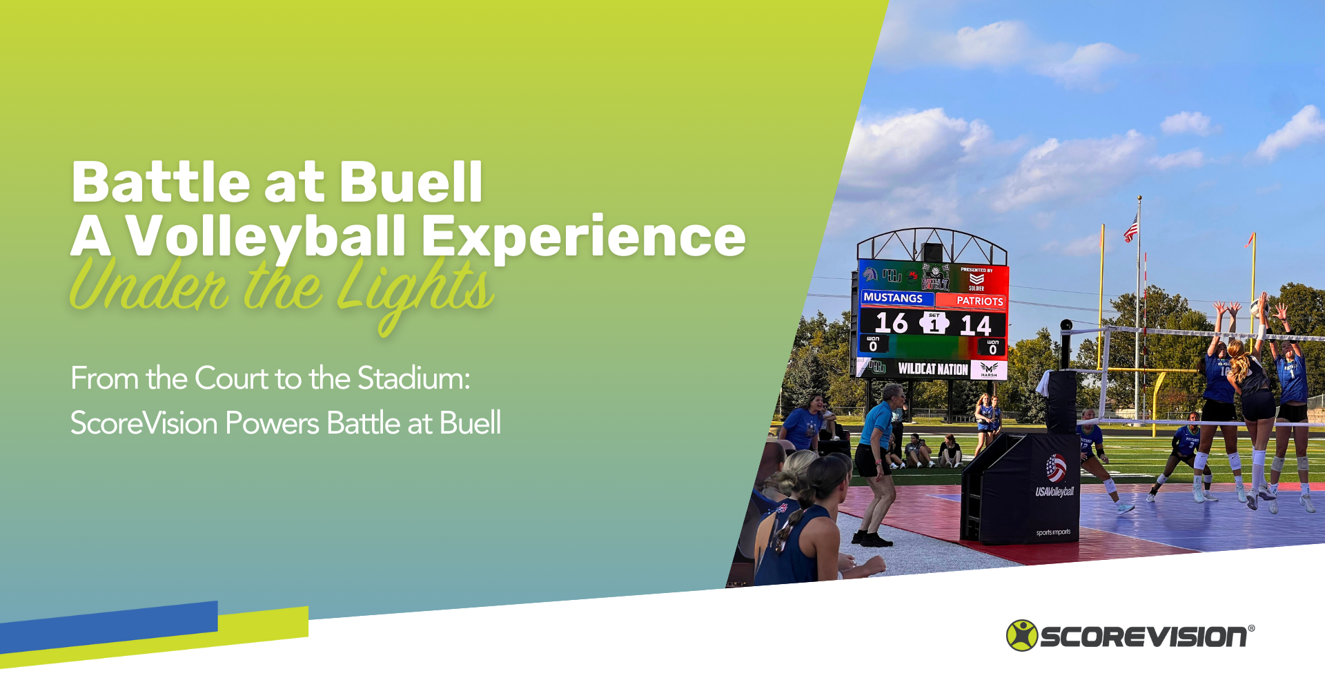 Battle at Buell – A Community Volleyball Experience Under the Lights
